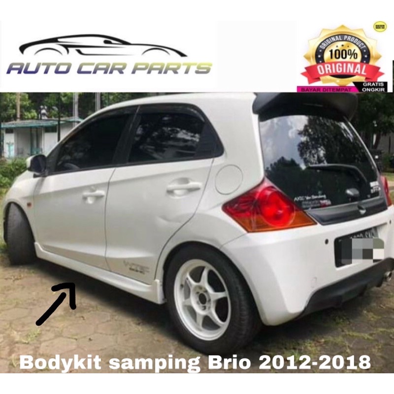 Side Skirt bodykit samping Honda brio lama old 2012-2018
