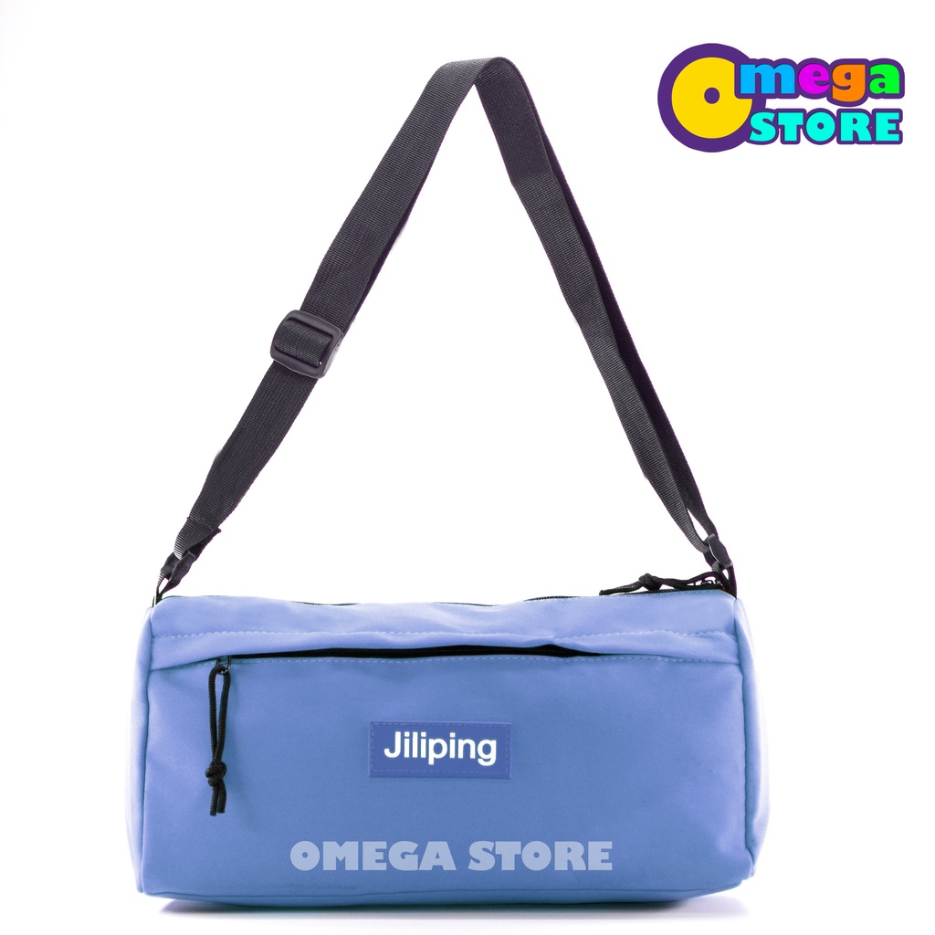 Tas Selempang Tabung Tas Slempang Wanita Tas Olah Raga Ransel Barrel Tas Gym Tas Duffel Fashion - 198