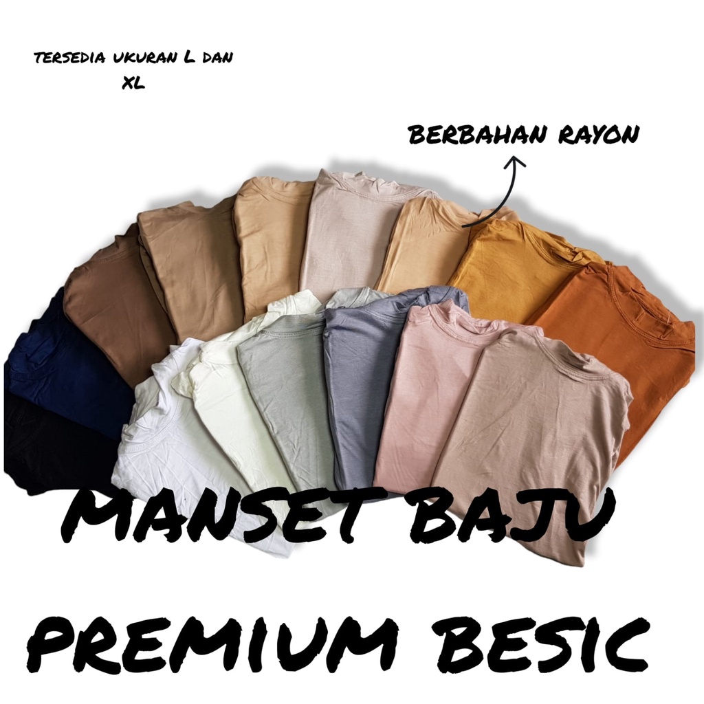 MANSET BAJU LENGAN PANJANG