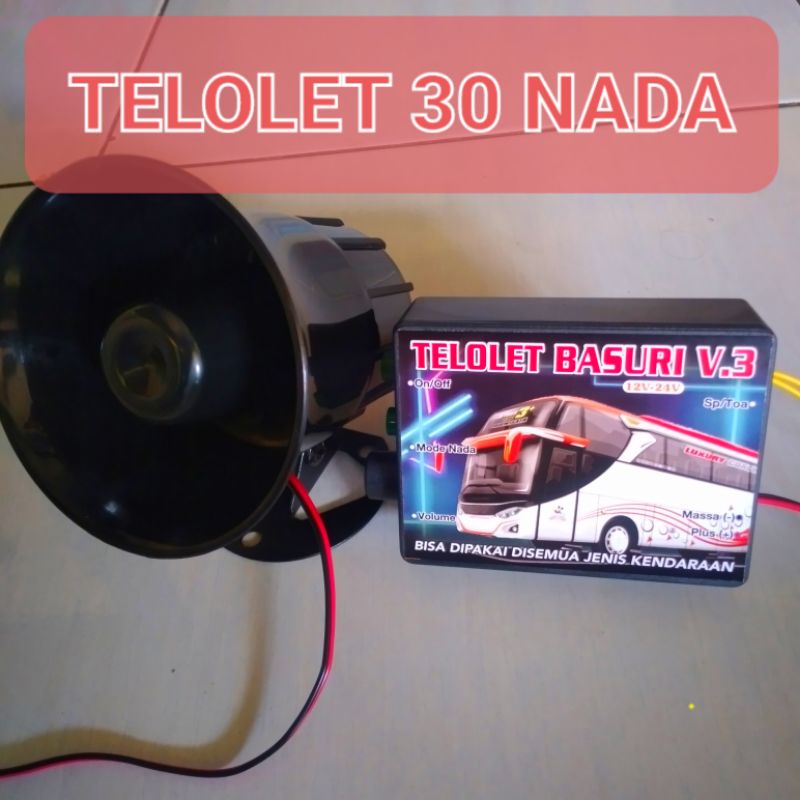 Klakson Telolet 12V-24V universal