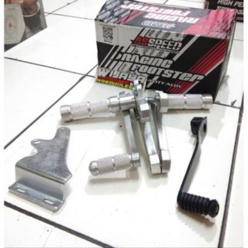 Foot step Underbone AS SPEED Supura x/ karisma /Suprax 125 dd/Jupiter z/FIZR/Shogun /RX king