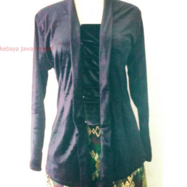 Kebaya Bludru Polos Jumbo Murah Kebaya Bludru