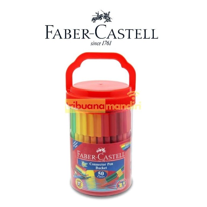 

Connector Pen 50 Warna Faber Castell Bucket