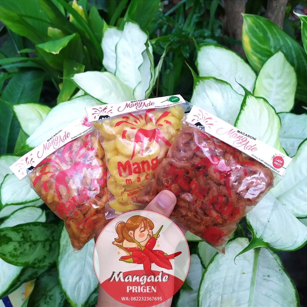 

Makaroni Mangade 50gr makaroni pedas murah