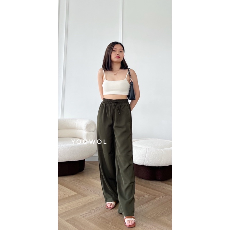 Olive Pants | Celana Panjang Wanita