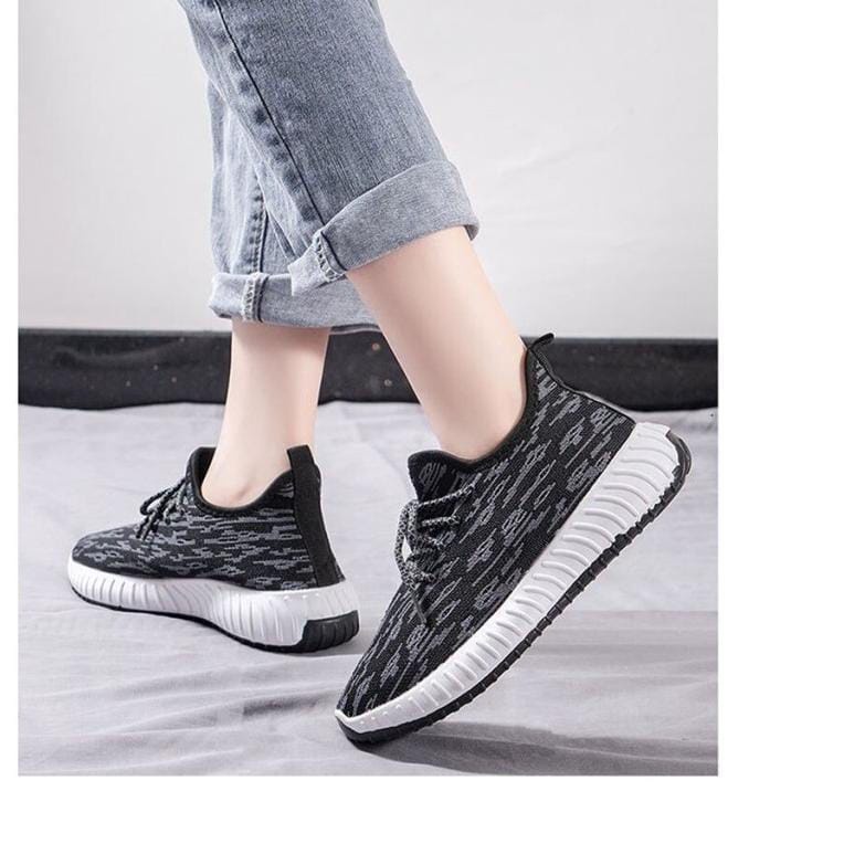 ☀ Sunly ☀ SP029 (Tanpa Kotak) Sepatu Sneakers Wanita Simple Sporty Model Korea Fashion Olahraga Santai Karet Casual Sport Import