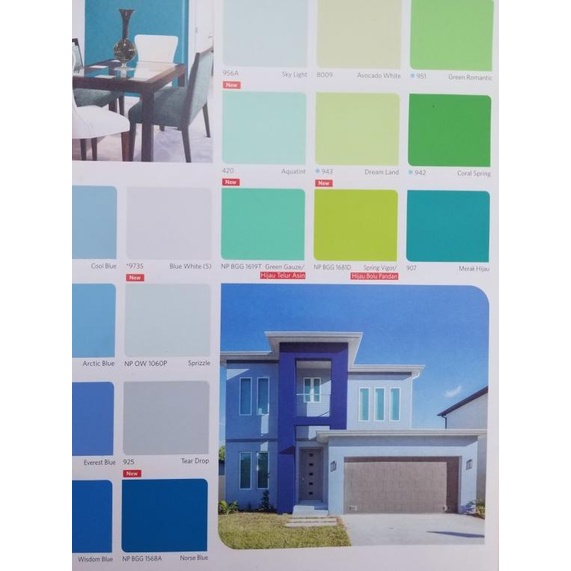 Nippon Vinilex 300 White Cat Interior/Exterior 5 Kg - Warna