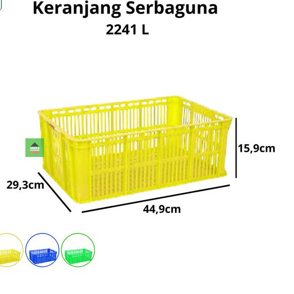 

Green Leaf Container Keranjang Industri 2241 L - Kuning