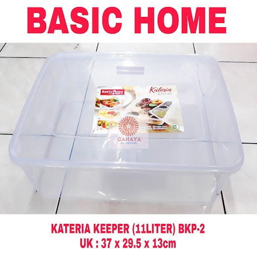 Tempat Donat/ Box Donat Jumbo BPA FREE/ Kateria 11Liter BKP-2 BASIC HOME/ Kotak Bekal/ Tempat Makan/