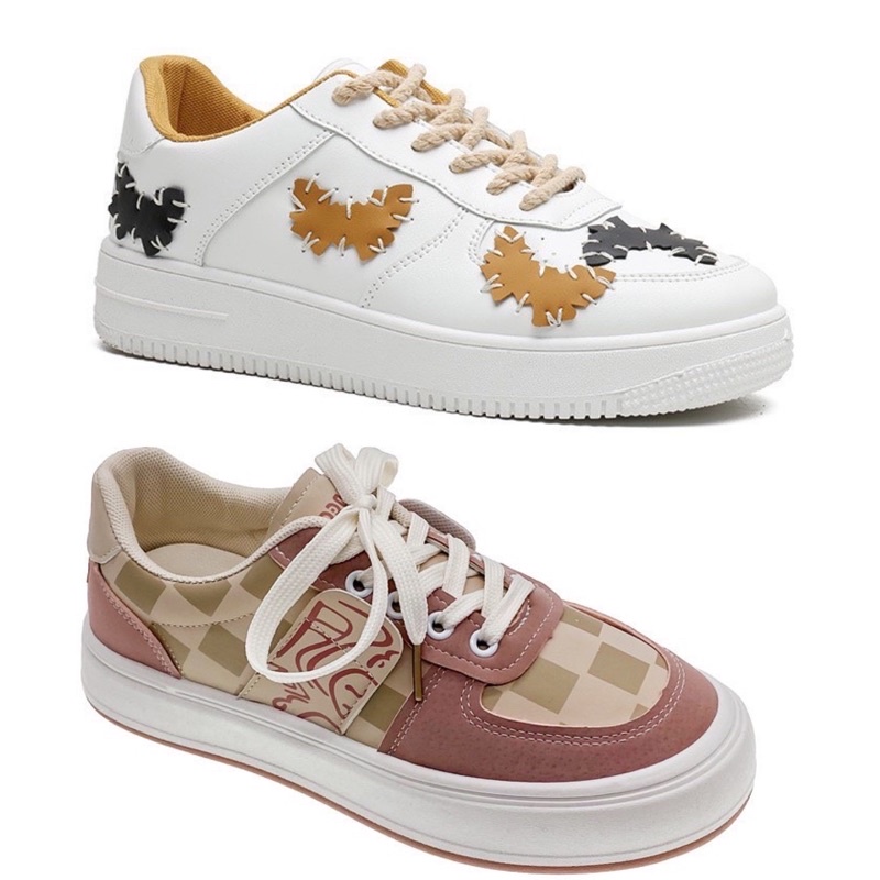 AVANCEID 1853 1957 Sepatu Sneakers Wanita Fashion Putih Import