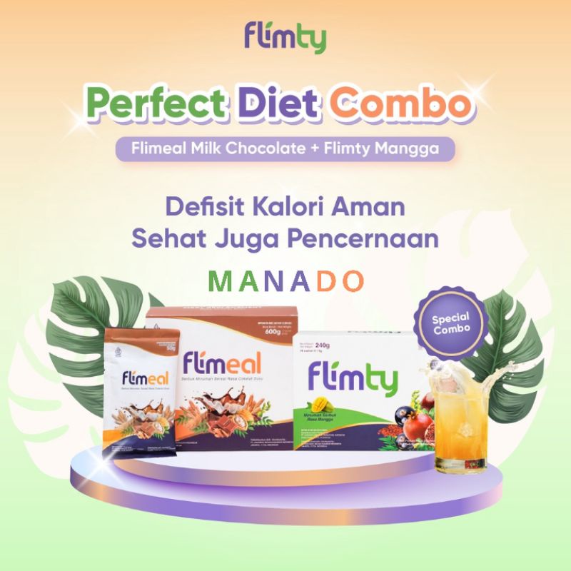 Manado - Paket Diet Combo Flimty & Flimeal