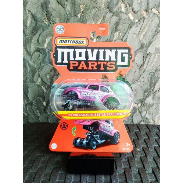 MATCHBOX Moving Parts '72 Volkswagen Beetle Dragster - 2022