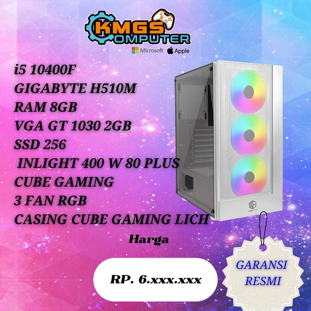 PC GAMING MURAH SIAP UNTUK EDITING DAN DESIGN