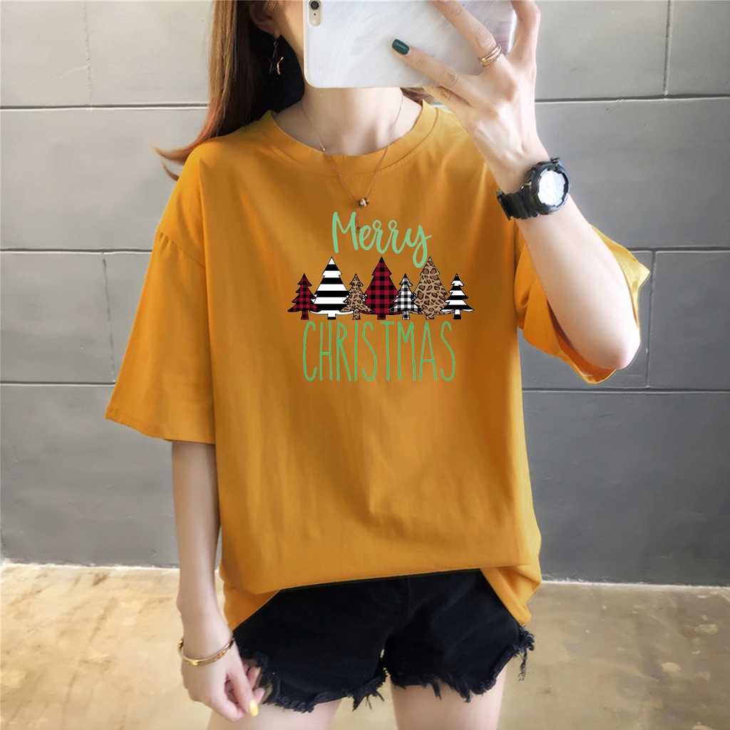 KAOS 0VERSIZE WANITA SPECIAL CRISTMAS EDITION 2