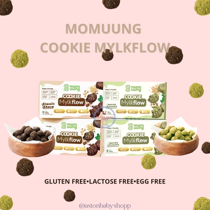 Mom Uung Mylkflow Cookies Pelancar Asi Asi Booster Snack Momuung cookies