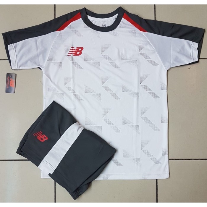 jersey jersey | setelan futsal BLA3 SKY7 | baju bola dewasa | realpict - Putih, M(F8L4) Jersey Pria 