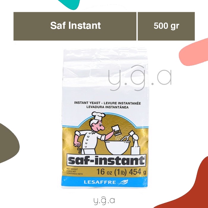 

Saf Instant Ragi Gold 500gr / Dry Bakers Instan Yeast