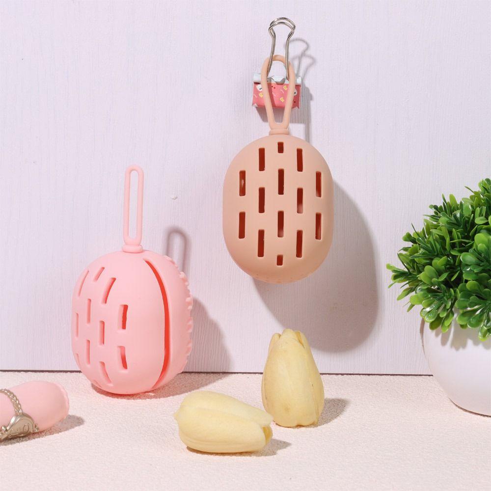 Solighter Tempat Spons Makeup Lembut Aksesoris Makeup Beauty Pad Kosmetik Puff Travel Case