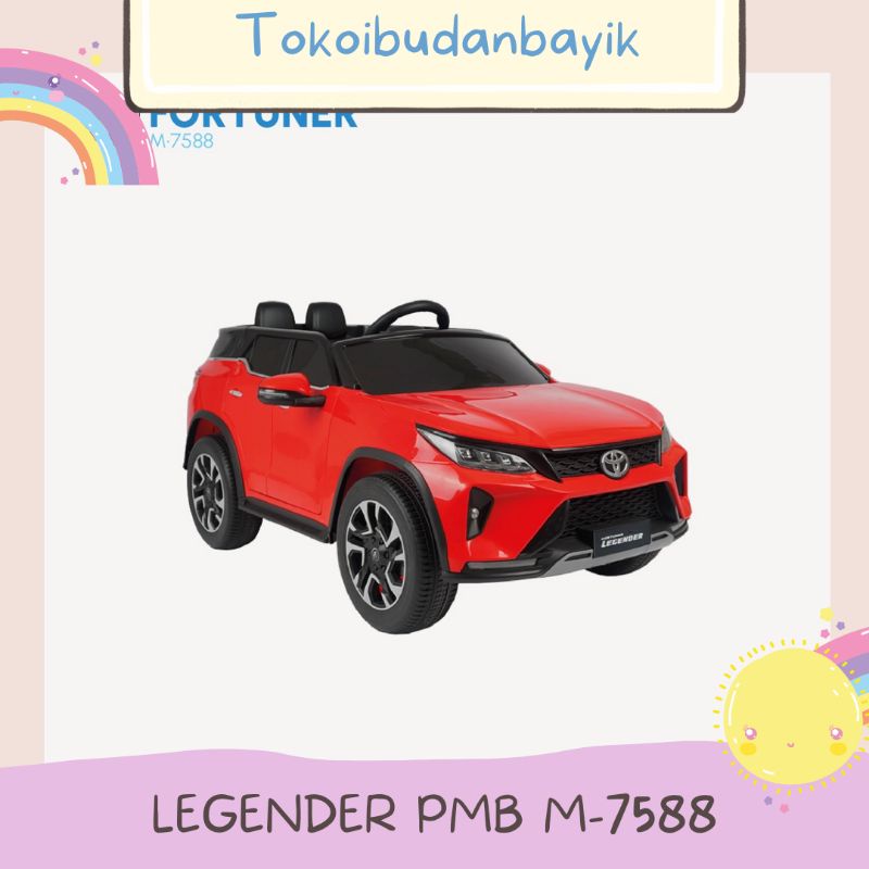 Mobil Aki Anak TOYOTA Fortuner legender M-7588