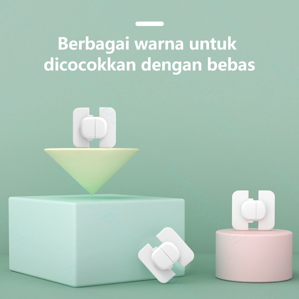 Sweetybayi Safety lock Kunci kulkas pengaman anak serbaguna Pengaman laci lemari pintu