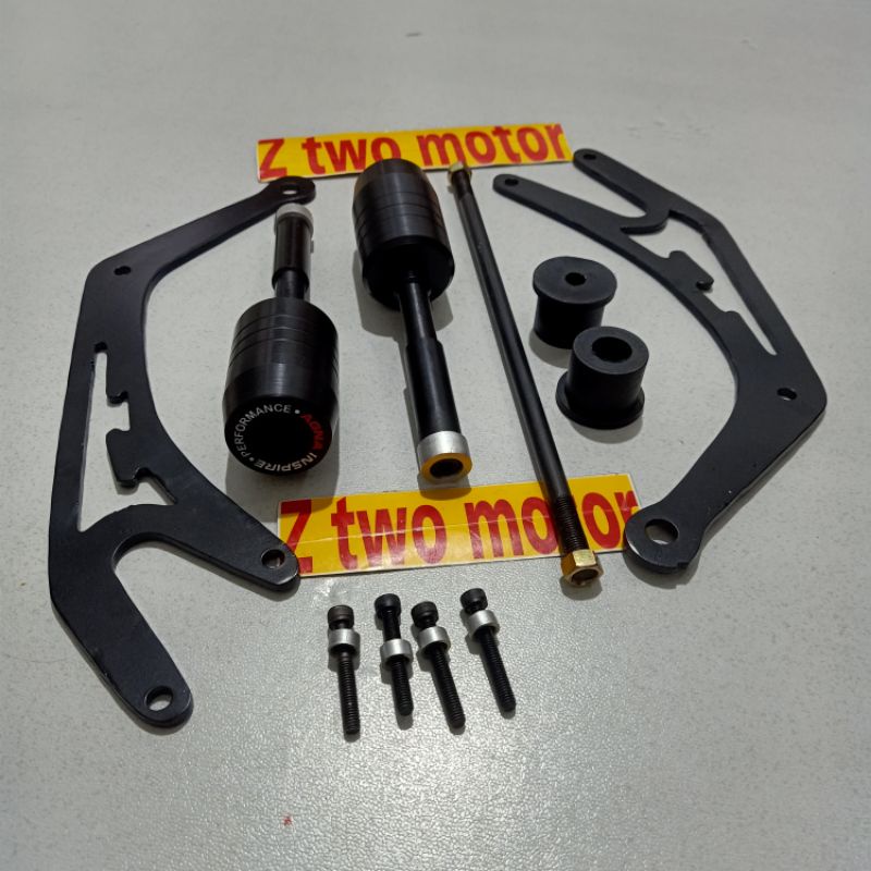 FRAME SLIDER NINJA 250 FI OLD AGNA(2013-2017) PELINDUNG BODY NINJA250FI OLD TUBULAR NINJA 250 FI OLD