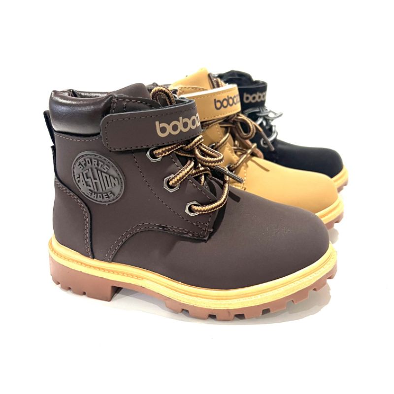 Bobozai sepatu boot cowo