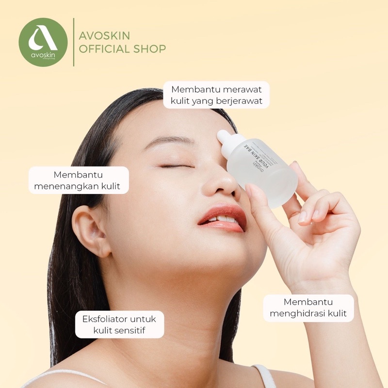 AVOSKIN Your Skin Bae Serum Mandelic Acid 5% + Panthenol + Perilla Extract (30ml)