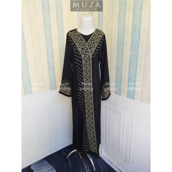 MUZA ABAYA HITAM ABAYA TURKEY JALABIYAH