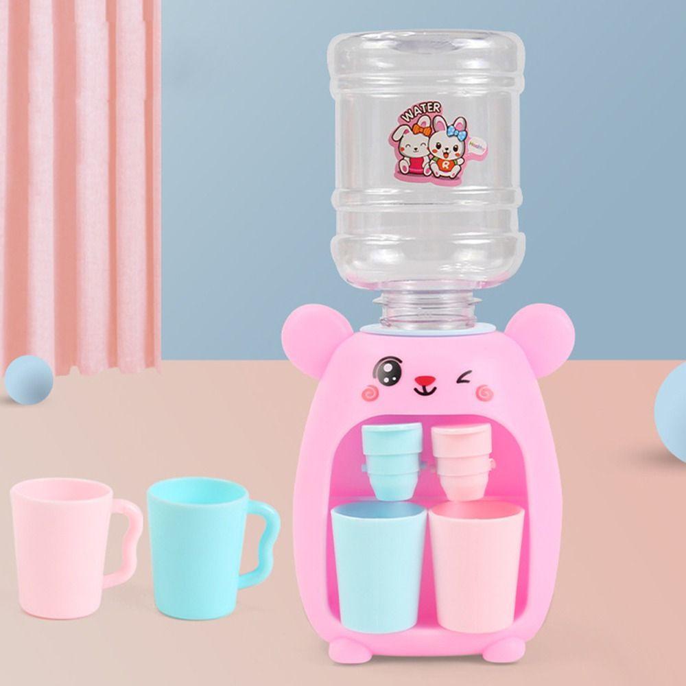 Dispenser Air Nanas Lucu Mini Anak Kids Gift Minuman Dingin/Hangat Minum Air Mancur Mainan Jus Air Minum Susu