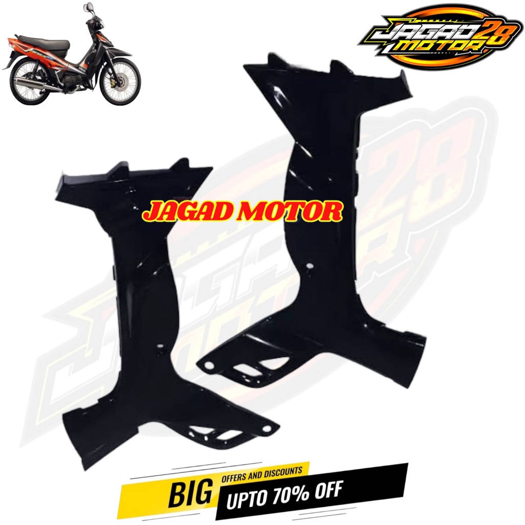 Sayap Dalam Yamaha Vega R Lama Hitam / Cover Sayap Dalam Vega R Lama Hitam / Legshield Dalam Vega R Lama Hitam