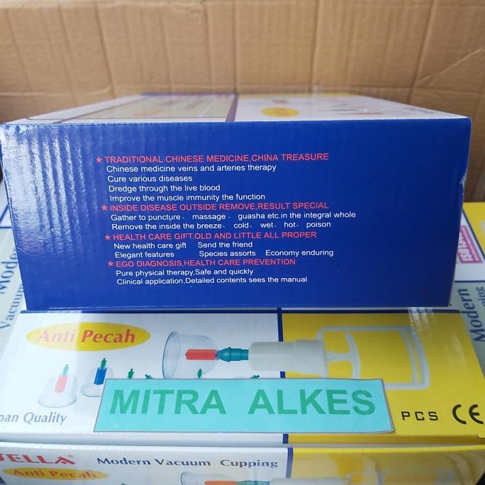 Kop angin isi 12 Sella - alat bekam isi 12 - cop angin - Kop angin