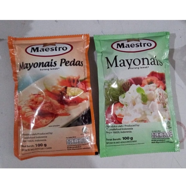 

MAESTRO MAYONAIS 100GR (PEDAS / ORI)