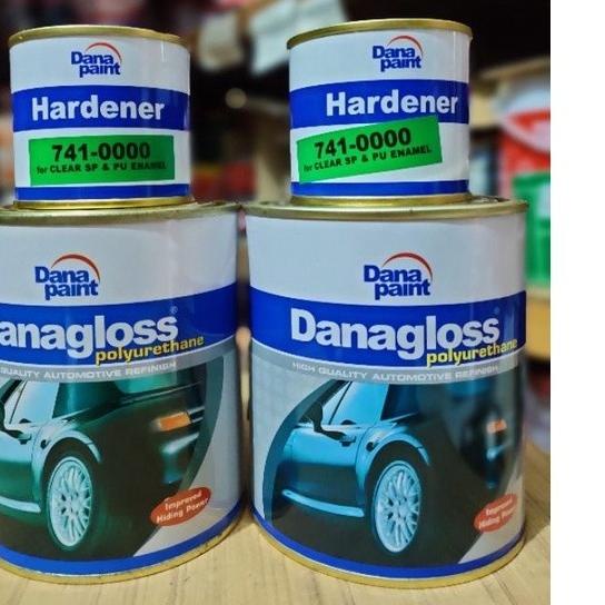 CAT DANAGLOSS POLYURETHANE PUTIH & HITAM (1KG) - Putih