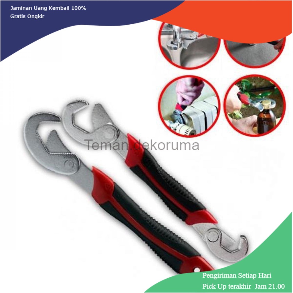 TD - PR JINGDA Multifunction Magic Wrench / Kunci Pas - JJ89381