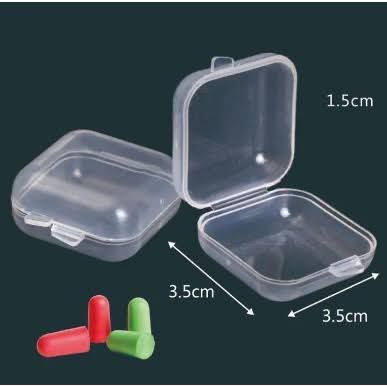 KOTAK MINI KECIL TEMPAT PERHIASAN ANTING MEMORY CARD EARPLUG KOTAK PLASTIK SERBAGUNA MINI BOX Acc Plus