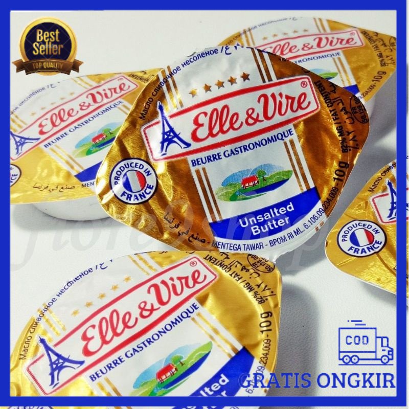 

ELLE & VIRE BUTTER UNSALTED MICRO CUP 10GRAM -Terlengkap-Termurah-Berkualitas