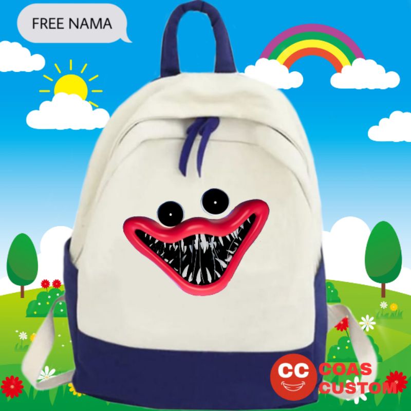 TAS HUGGY WUGGY TAS RANSEL ANAK SEKOLAH