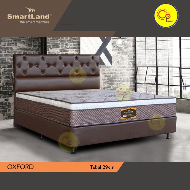 Tempat Tidur Kasur Springbed Smartland Oxford King Size