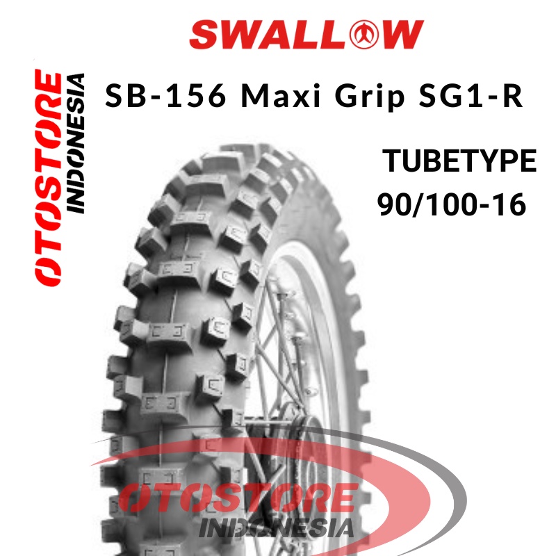 Ban Luar Motor Swallow SB-156 Maxi Grip SG1-R 90/100-16 RING 16 Motocross Maxi Grip SB156 90/100 Rin