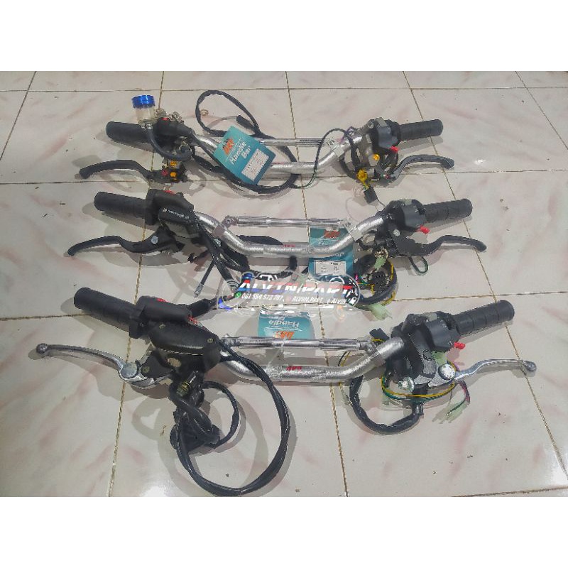 paket stang stir day daytona set gas ksr holder kiri vixion old master rem brembo izumi rcb er6 univ