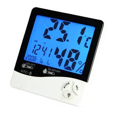 Hygrometer Termometer Ruangan Digital Jam Thermometer Indoor HTC HTC1 HTC2 HTC8