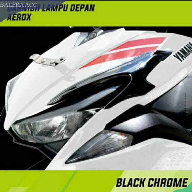 Garnish lampu depan yamaha aerox 155