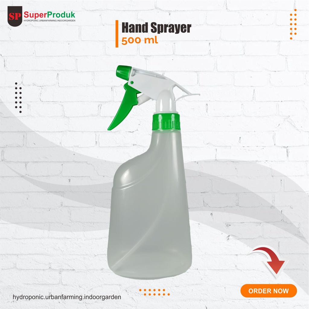 Hand Sprayer 500ml Scarlet