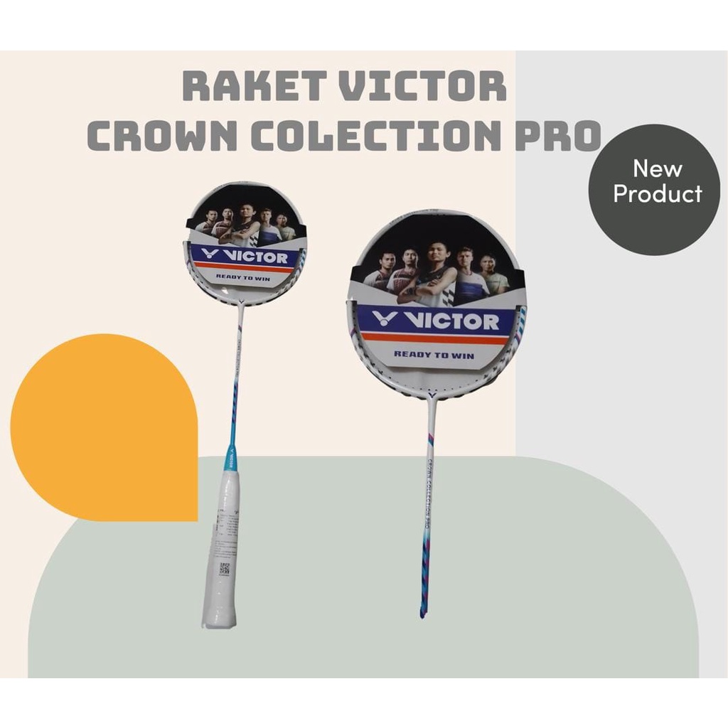 Raket Badminton Victor Crown Collection Pro Original Raket Victor