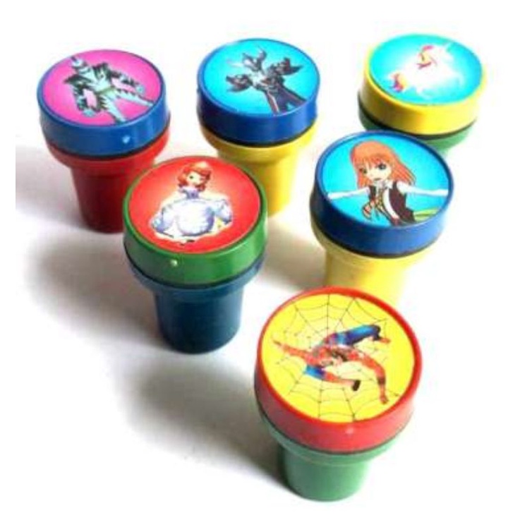 

stempel mainan stempel karakter