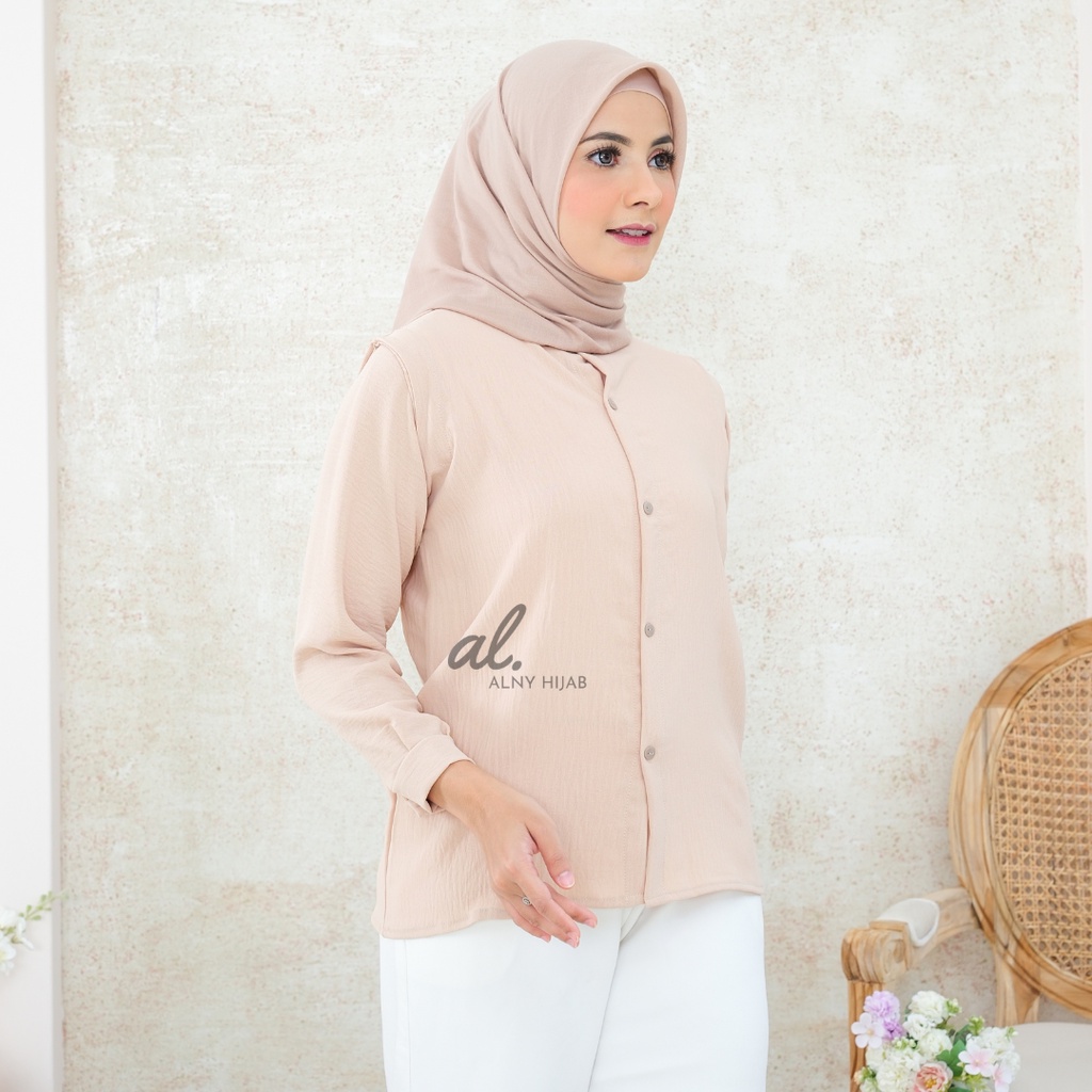 Blouse Wanita Crinkle Airflow / Kemeja Wanita / Atasan Wanita / Blouse Vella Crinkle Airflow