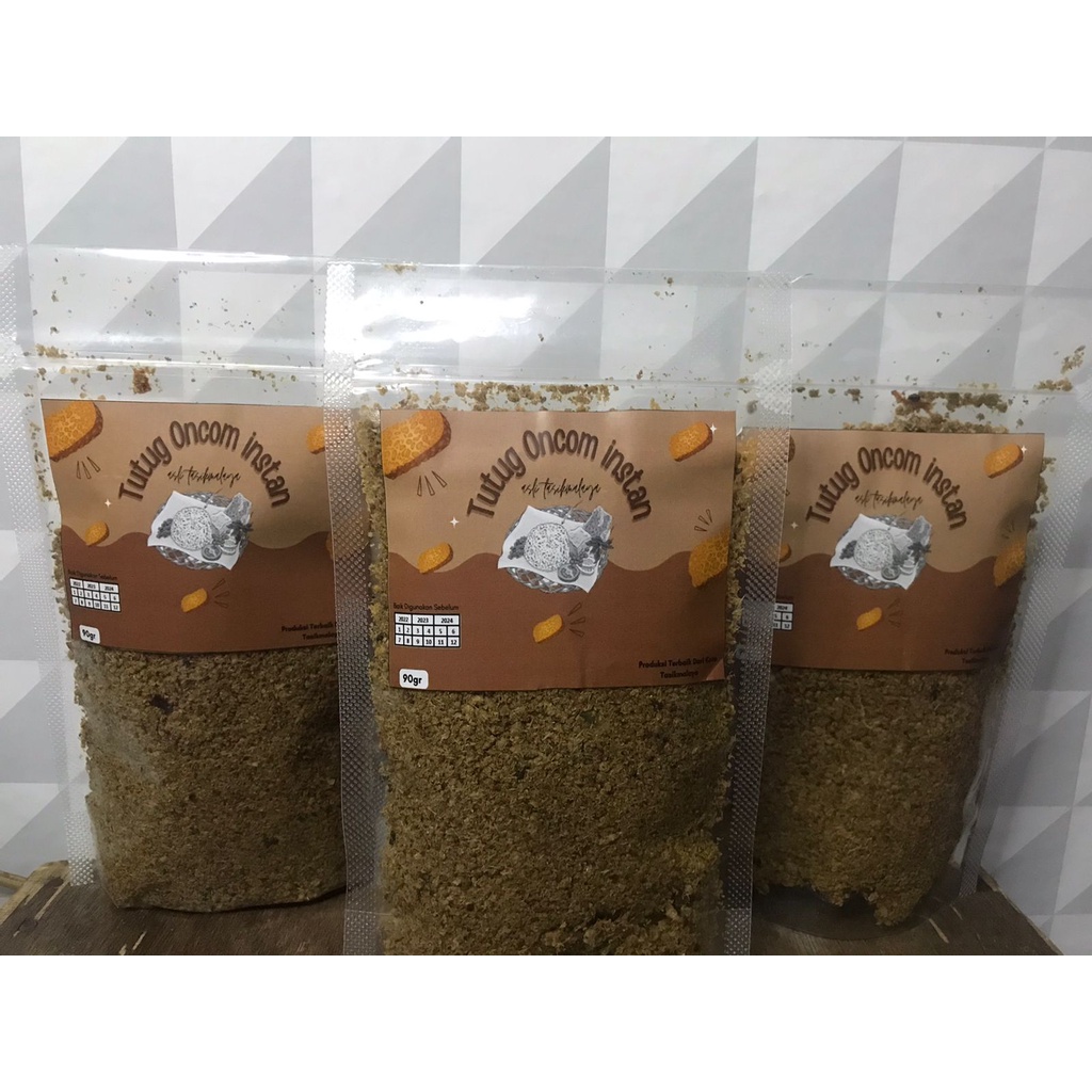 

Tutug Oncom Instan Asli Tasikmalaya 150gr