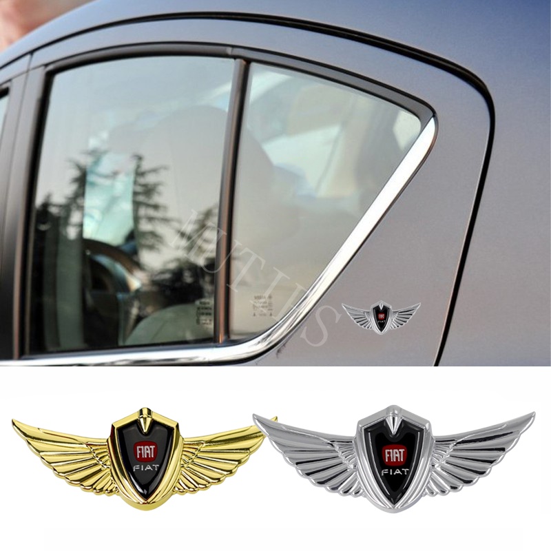 Stiker Emblem Logo FIAT 3D Bahan Metal Untuk Kap Depan Mobil Punto Palio Argo Stilo Strada Mobi Uno Toro 500 Bravo