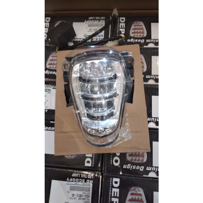 Stoplamp Scoopy Karbu LED