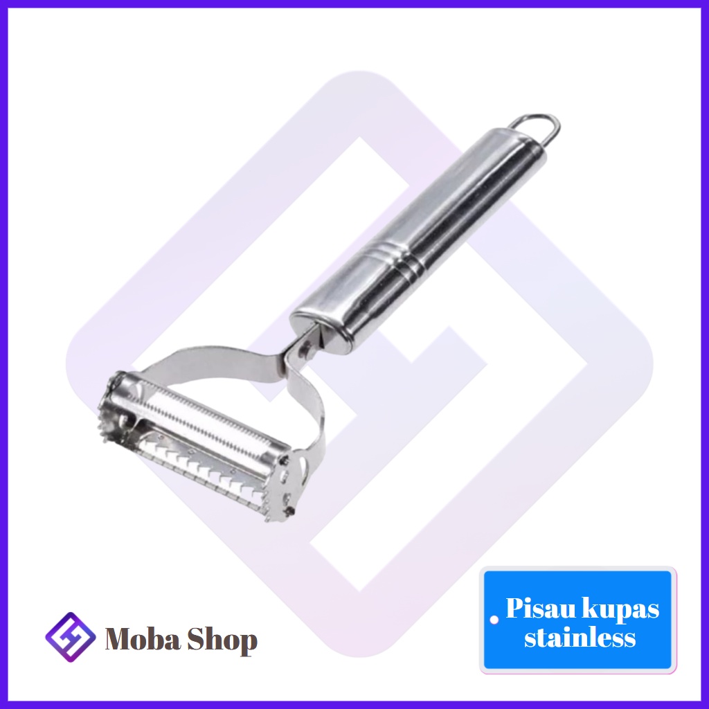 Pisau kupas stainless alat kupas buah fruit pisau buah anti karat